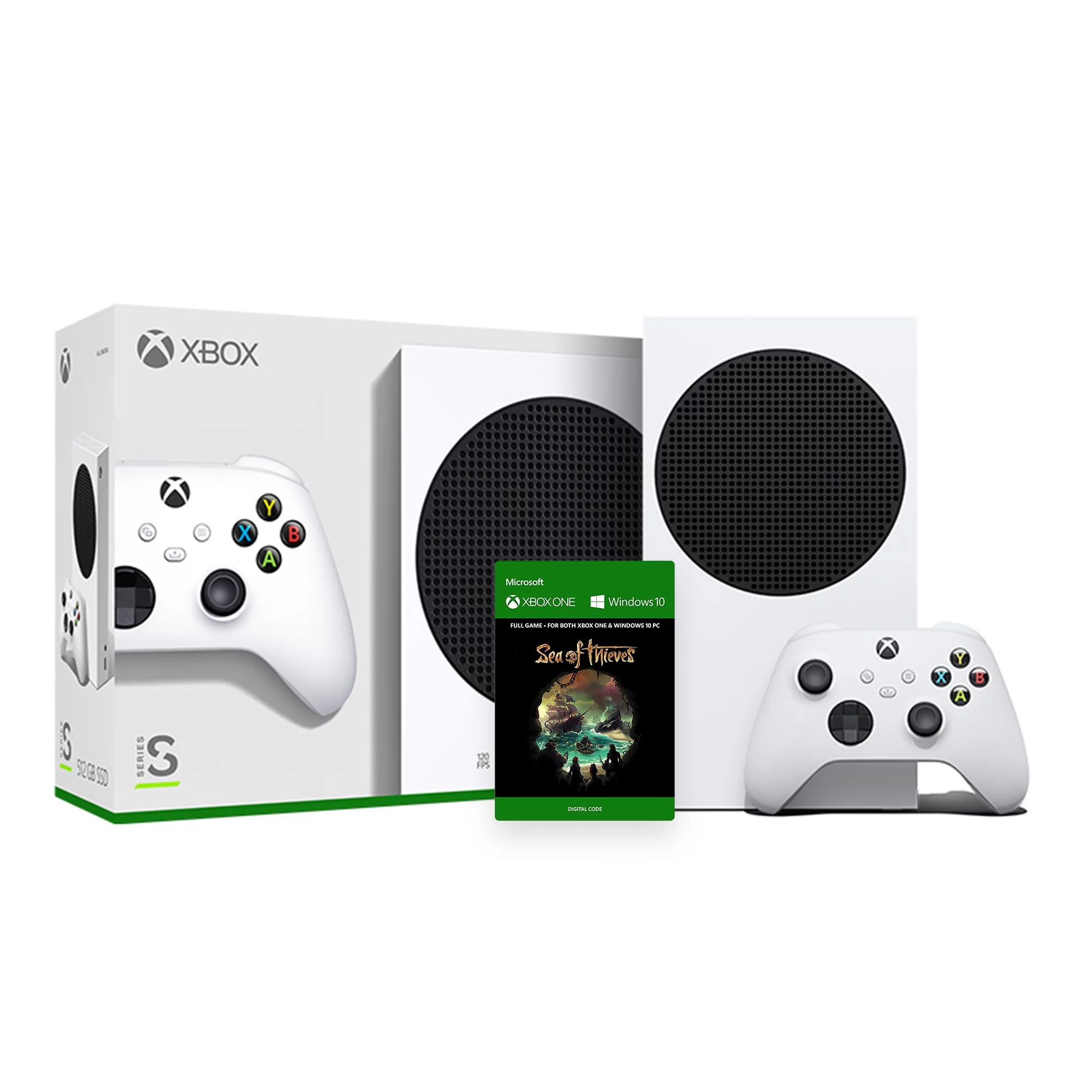2020 New Xbox Series S 512GB SSD Console Bundle with Sea of Thieves - Radiant Selections