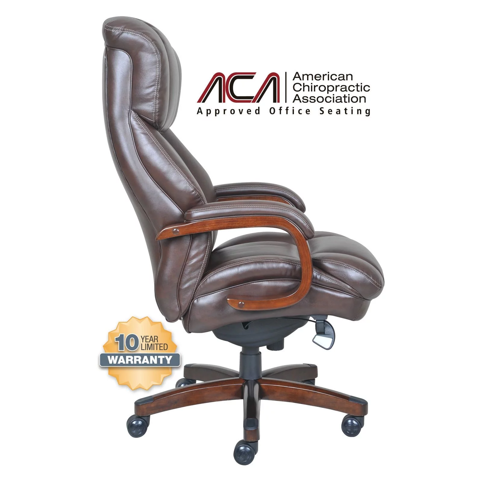 La-Z-Boy Fairmont Big and Tall Executive Office Chair - Biscuit