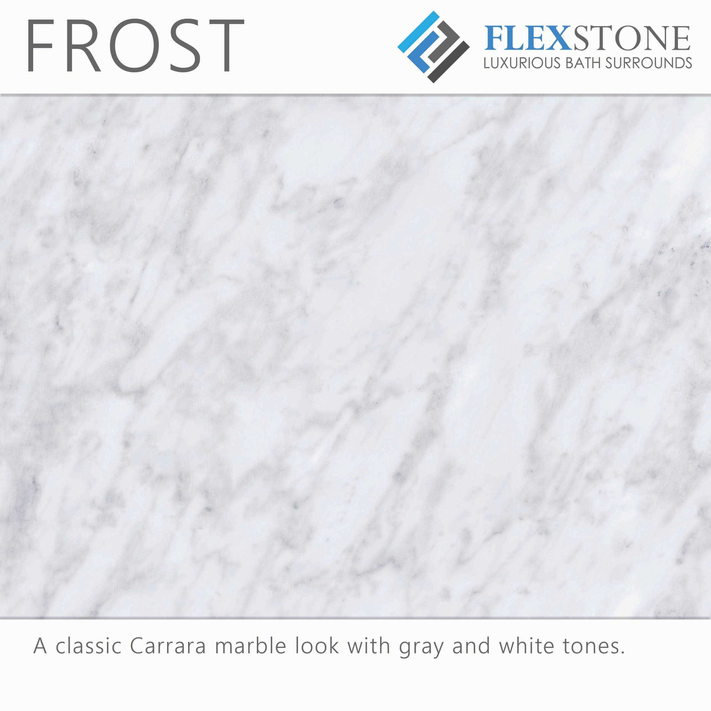 FlexStone 3 x 96 Remodel Trim with 2 Lip FLXSG3296BM