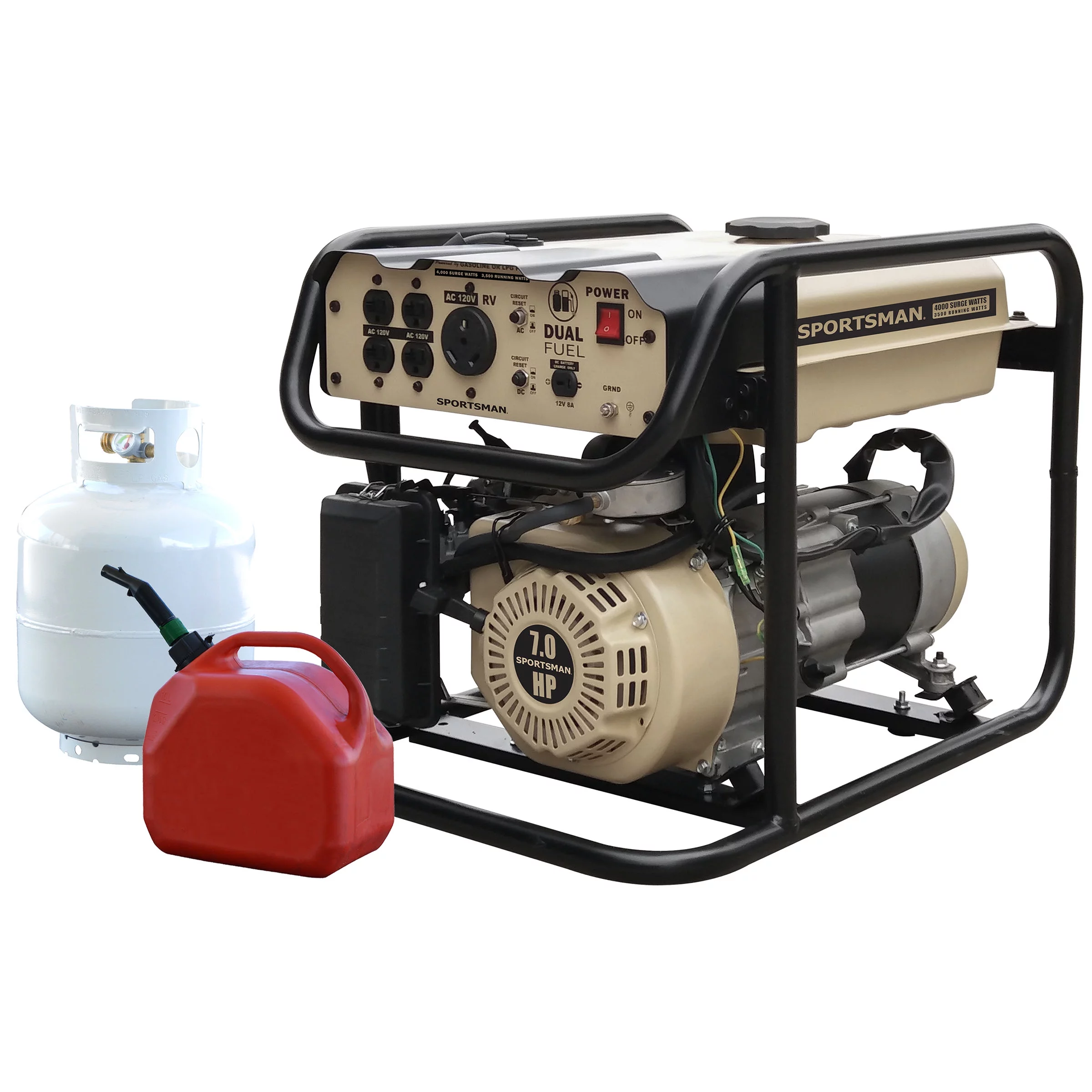 Sportsman Sandstorm 4000 Watt Dual Fuel Generator - Not CARB Approved