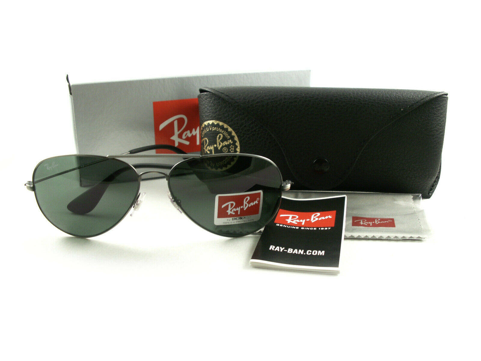 Ray-Ban RB3558 Sunglasses - Matte Black Antique (913971)