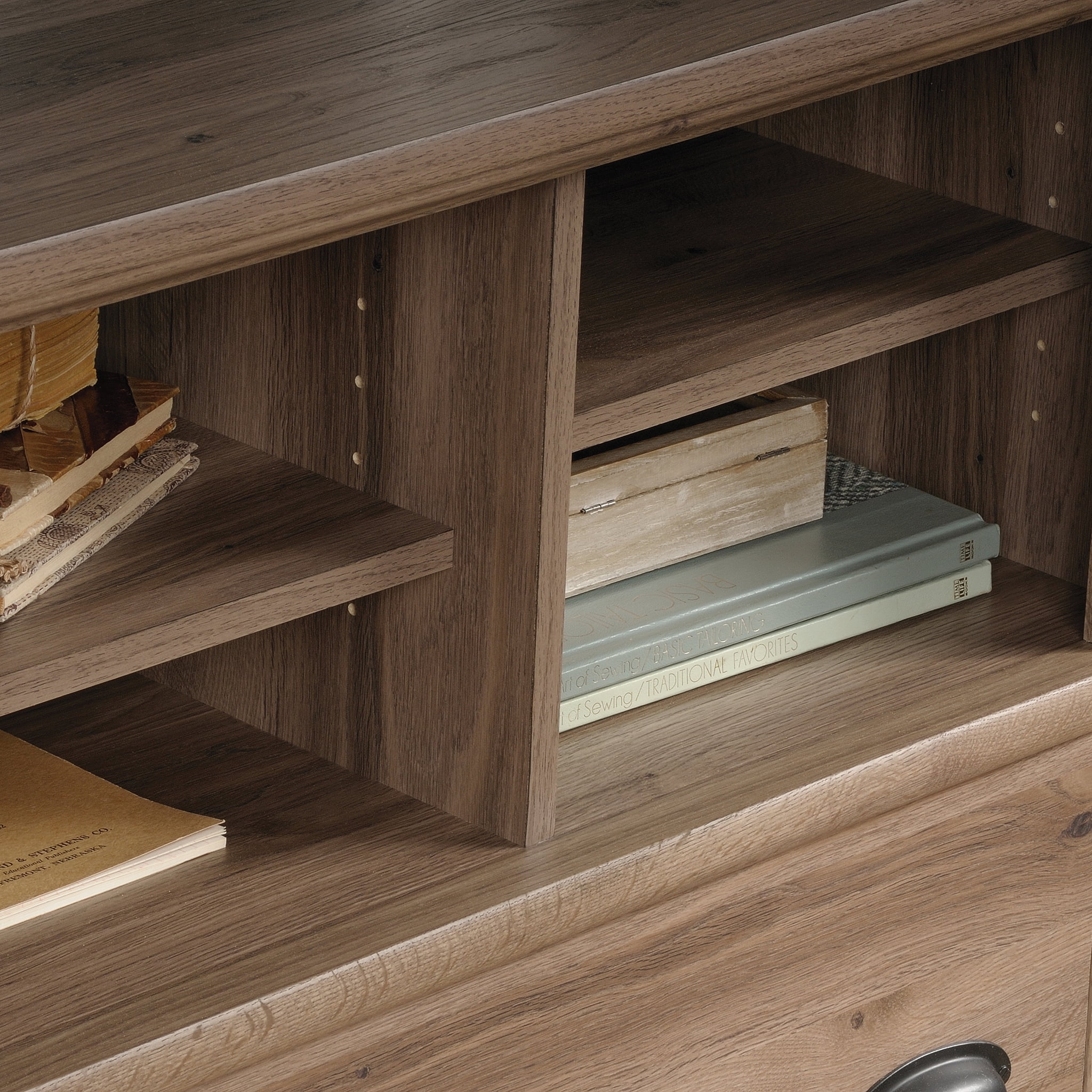 Sauder Harbor View Lateral File, Salt Oak Finish