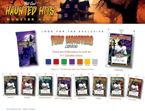 2024 Wild Card Haunted Hits Hobby Football Trading Card Box