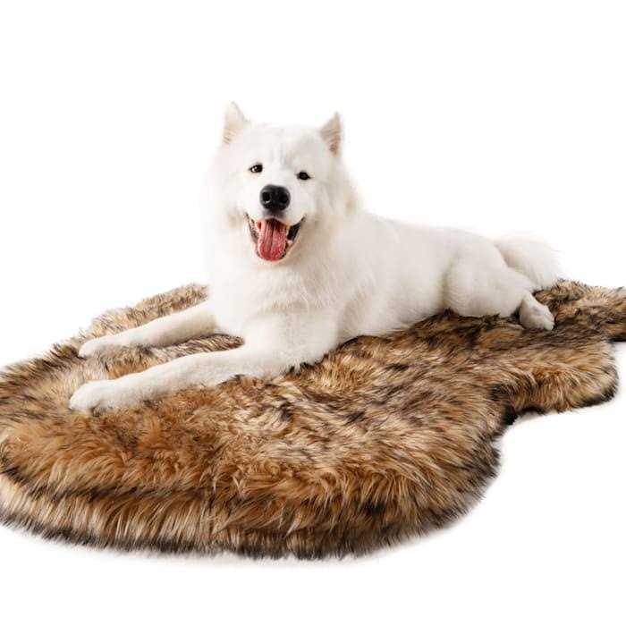 Paw PupRug Faux Fur Orthopedic Dog Bed - Pet Supplies online store