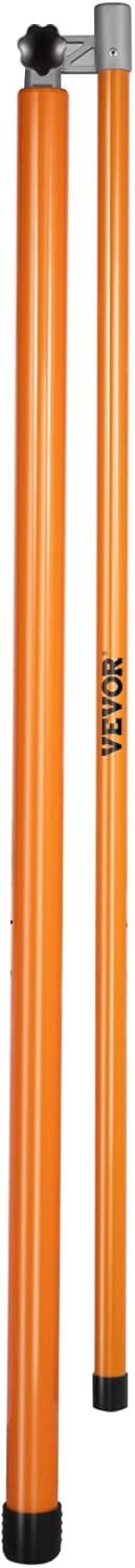 VEVOR Load Height Measuring Stick, 15' Sturdy Fiberglass Truck Height Stick with Adjustable Pole