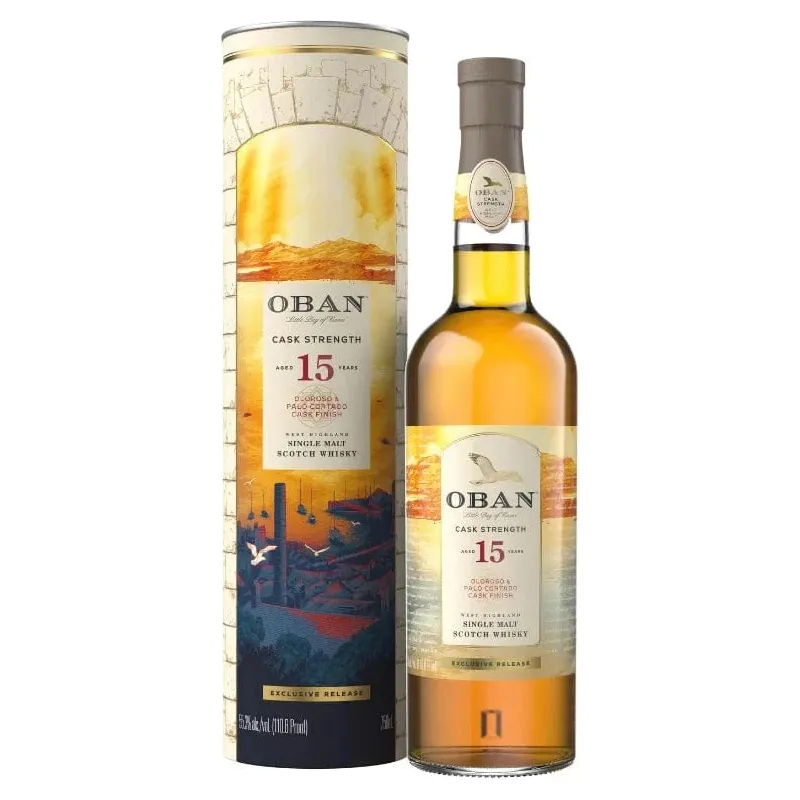 Oban 15 Year Sherry Cask Finish Scotch Whisky 750mL - Nestor Liquor