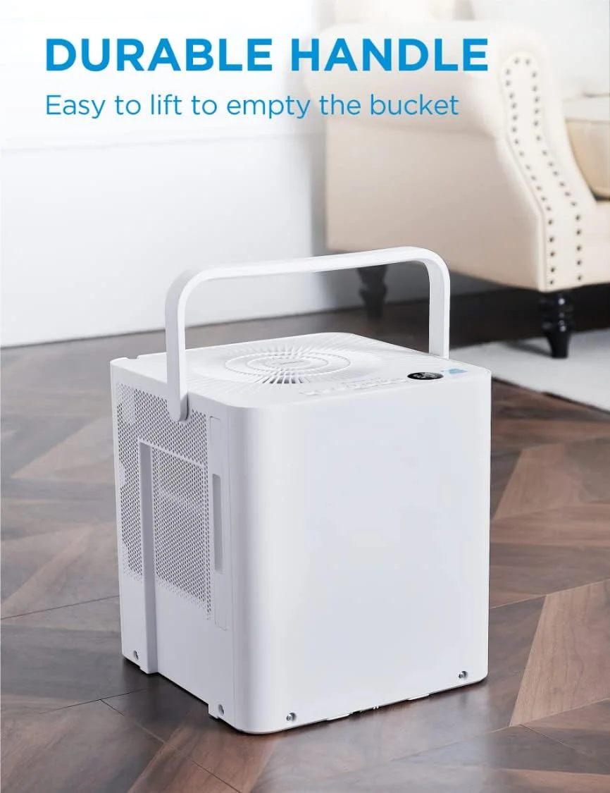 Midea Cube 20-Pint Smart WiFi Dehumidifier, Coverage up to 2,000 sq. ft. - Radiant Selections