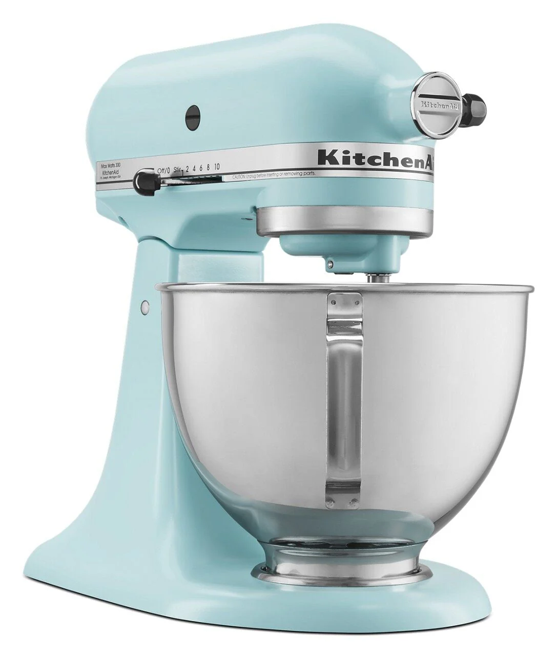 KitchenAid® Deluxe 4.5 Quart Tilt-Head Stand Mixer, Silver, KSM97