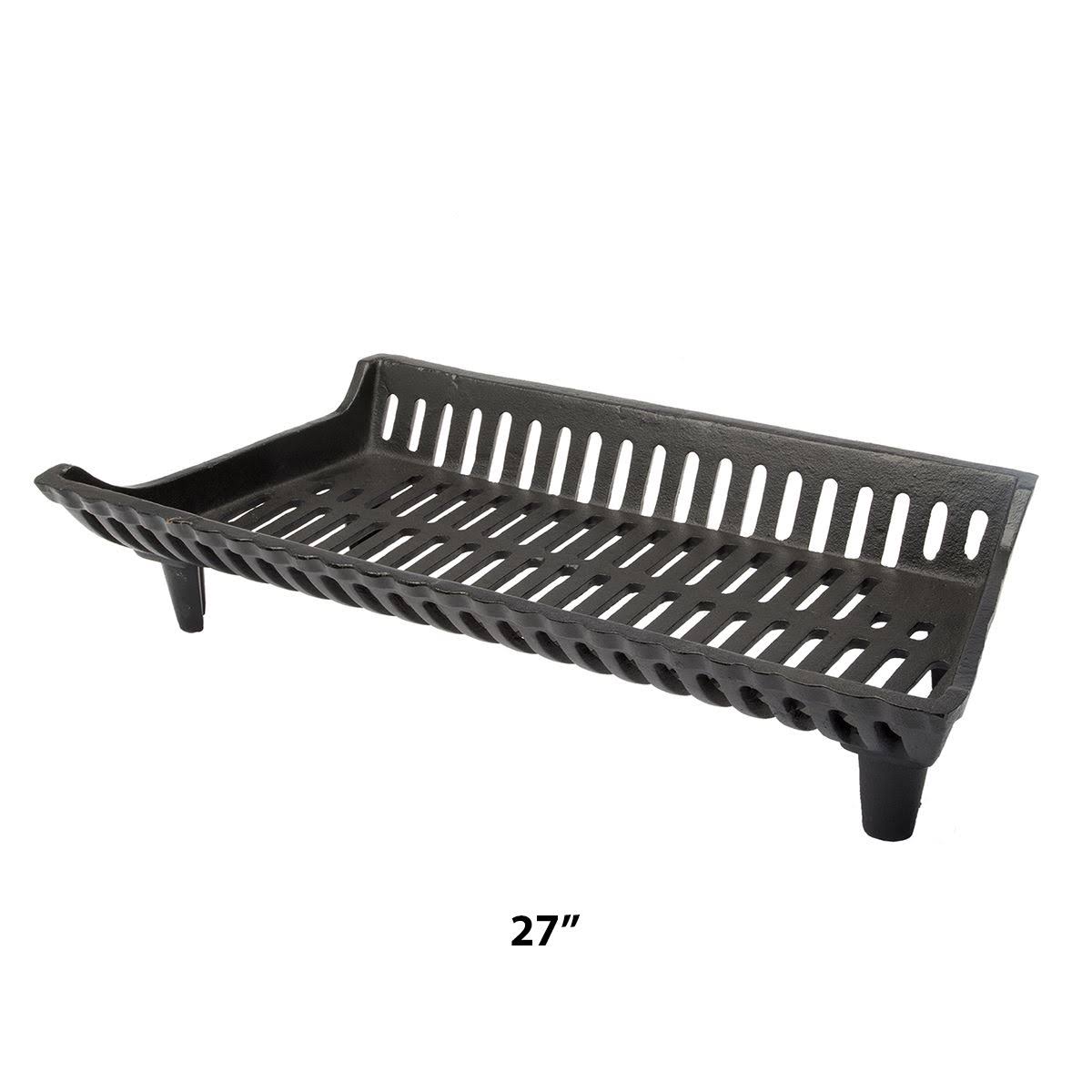 Lindeman Cast-Iron Fireplace Grates - 17x22