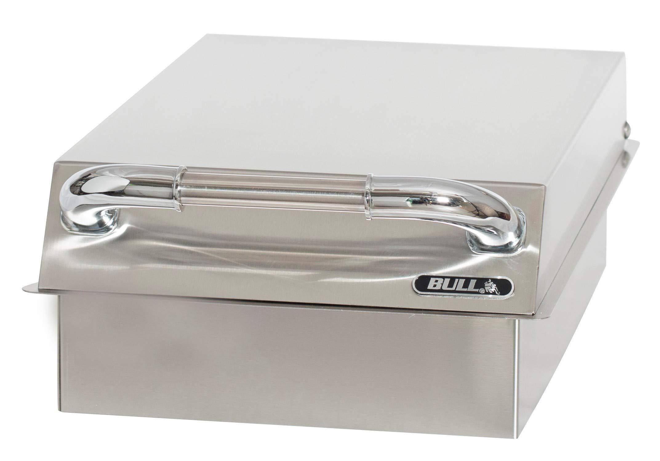 Bull Drop in Single Side Burner, Natural Gas, Stainless Steel