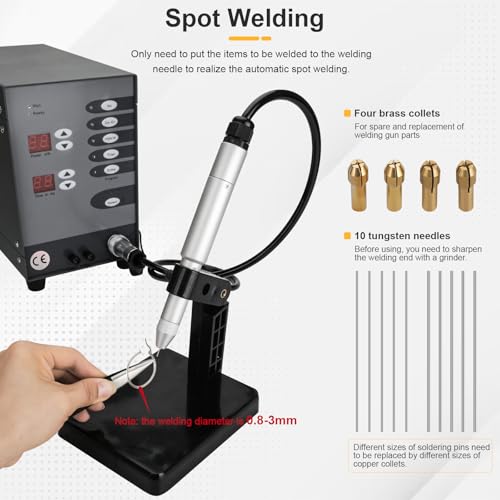 Pulse Arc Welder Permanent Jewelry - Orion Jewelry Welder,110v Permanent Jewelry Welder Kit,100a Welder for Permanent Jewelry
