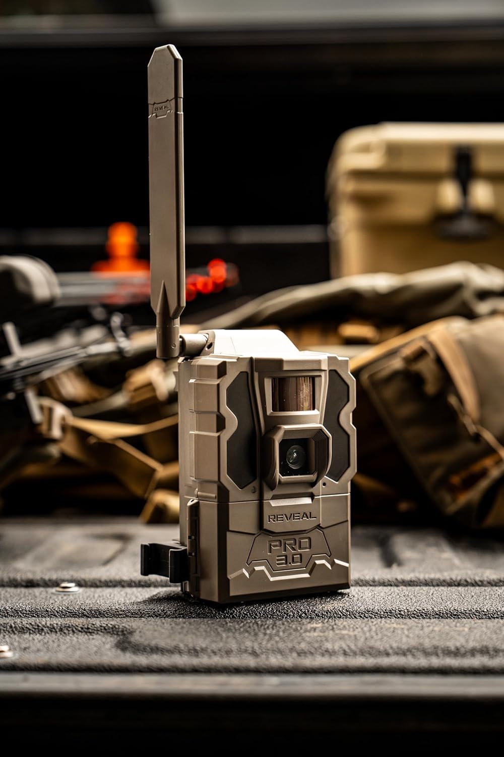 TACTACAM Reveal Pro 3.0 LTE Cellular Trail Camera AT&T and Verizon, 4K Photo Quality, No Glow Flash, No SD Card Required (RV-TC-XPRO3) for Hunting