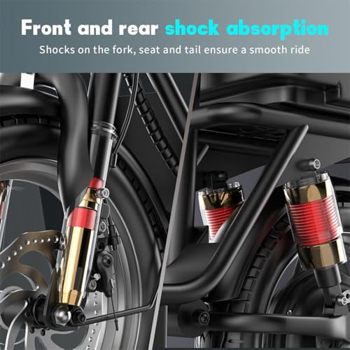 Electric Scooter Adults, 28 MPH Top Speed, 35 Miles Range,14'' Fat Tire Scooter for Commuter & Sport, Detachable Seat & Adjustable Handlebar
