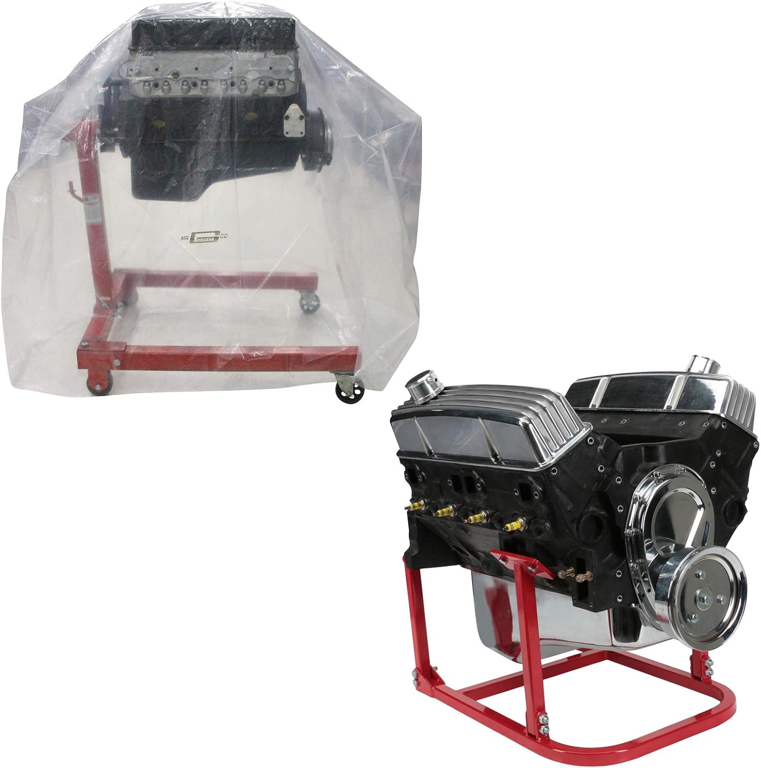 Small Block Chevy Engine Storage Stand Cradle, 750 lb Capacity Pack of 2