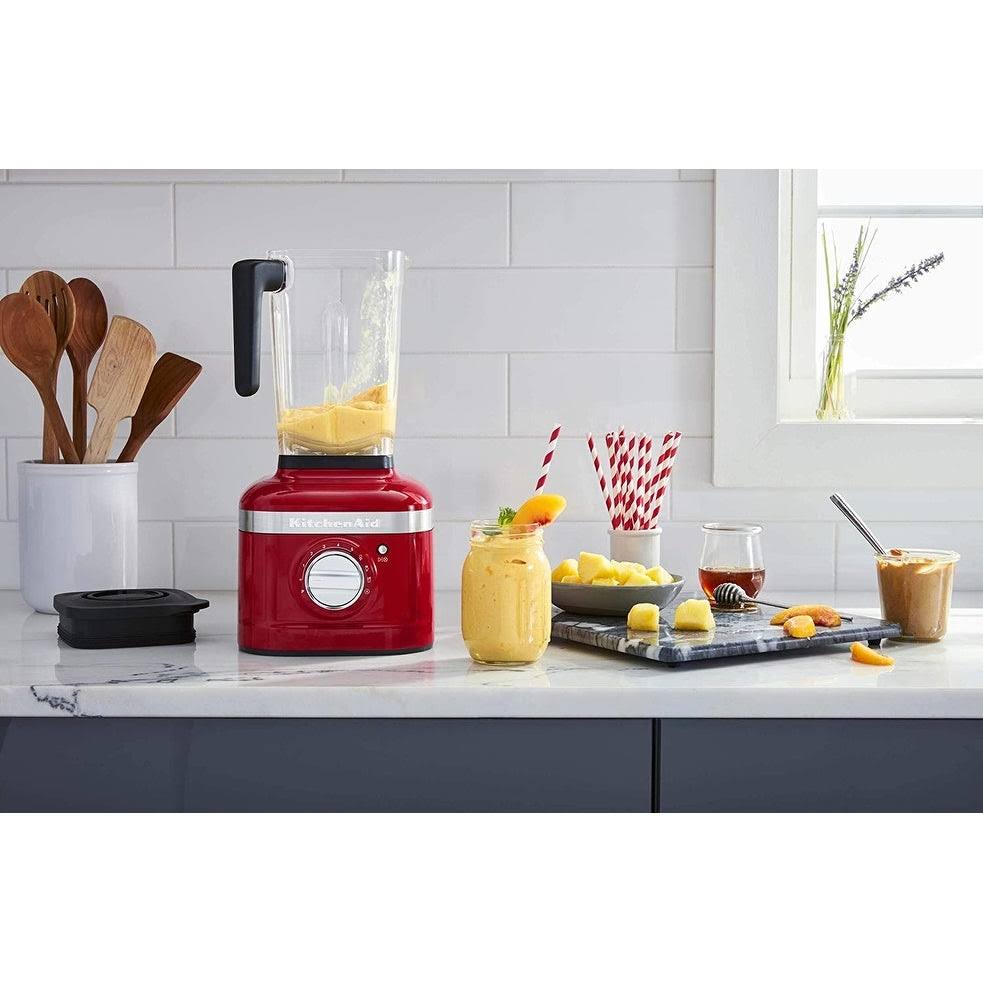 KitchenAid KSB4027PA K400 Countertop Blender, 56 oz, Passion Red
