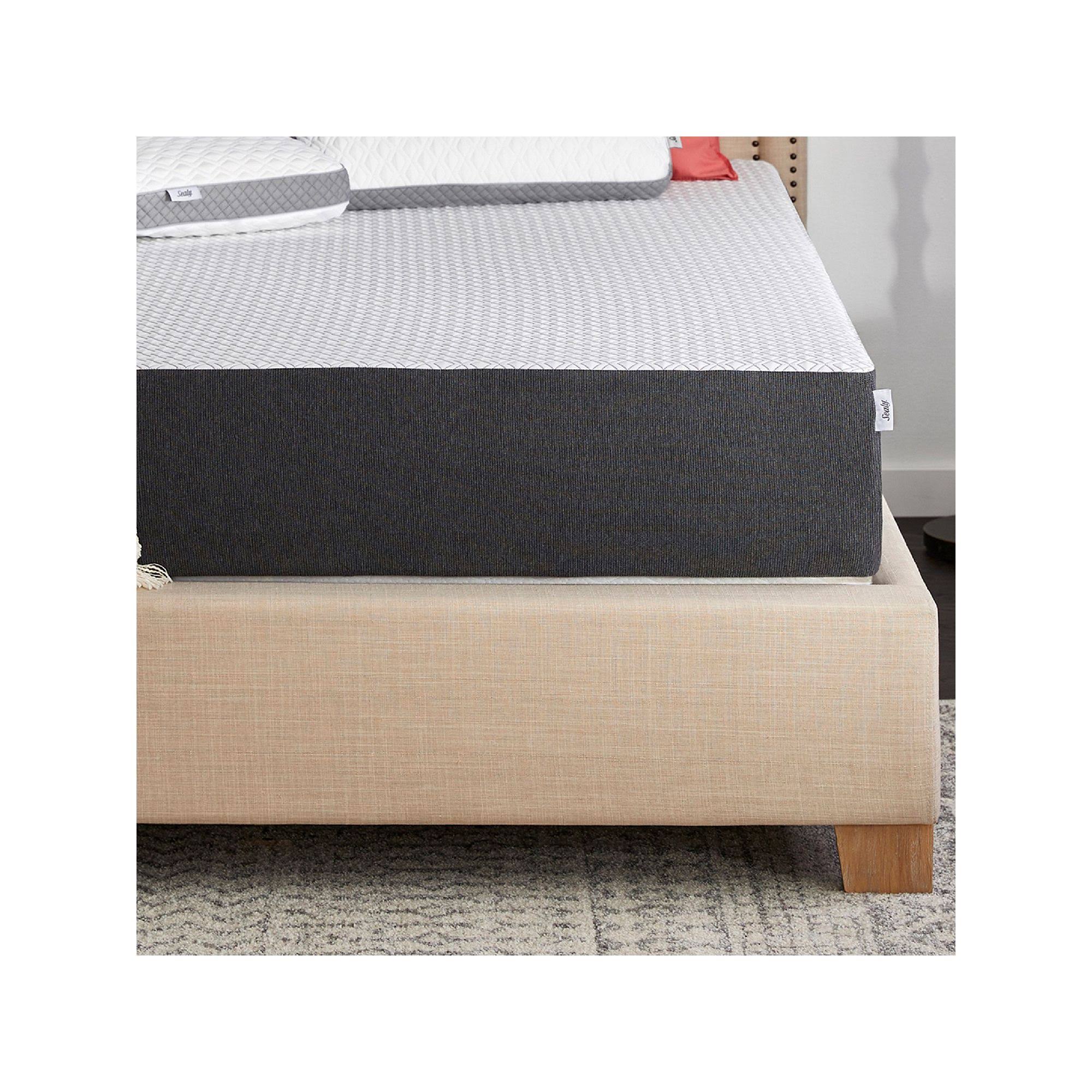 Sealy 10x22 Memory Foam Mattress-in-a-Box with Cool u0026 Clean Cover - Twin
