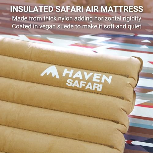Haven Tents Lay Flat Hammock Tent - Waterproof Tent & Camping Hammock with Mosquito Net - Includes Insulated Pad and Rainfly - Haven Tent, Haven XL