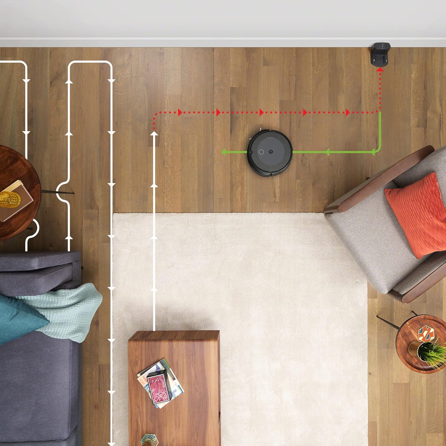 iRobot Roomba i4 (4192) Wi-Fi Connected Robot Vacuum Vacuum - Wi-Fi Connected Mapping, Compatible with Alexa, Ideal for Pet Hair, Carpets (Renewed)