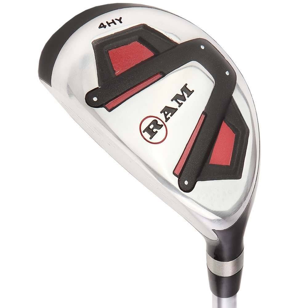 Ram Golf Accubar 12pc Golf Clubs Set - Graphite Woods and Steel Shaft Irons -MLH