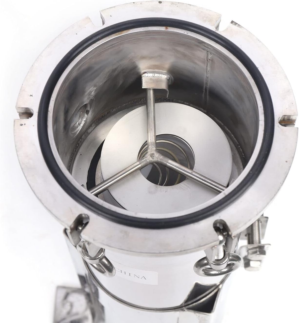 150 Psi Industrial Filter, 4 Bag 304 Stainless Steel Industrial Sock Filter
