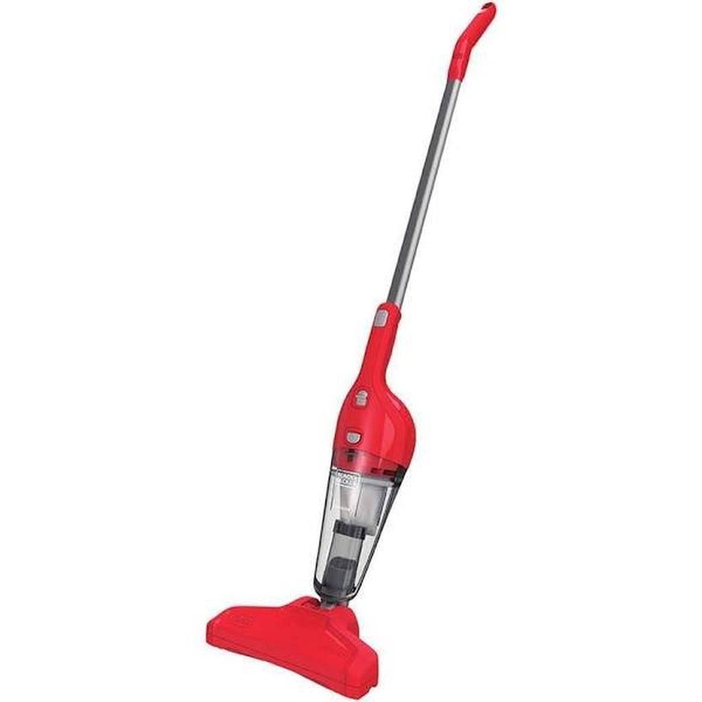Black &amp; Decker 4 in 1 Stick &amp; Handheld Cordless Vacuum - Red - Megean