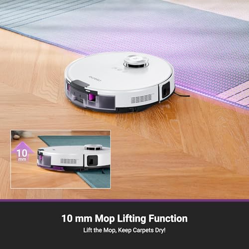Eureka E20 Plus Robot Vacuum and Mop Combo, Robot Vacuum Cleaner with Bagless Self Emptying Station
