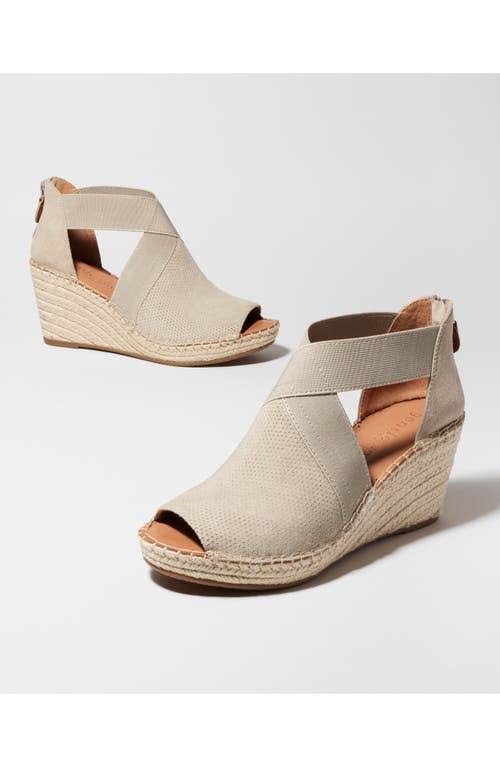 Gentle Souls by Kenneth Cole Colleen Suede Wedge, 7 / Black