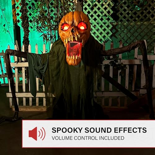 Haunted Hill Farm 5.9 ft. Animatronic Lurching Woman by Tekky, Halloween Animatronic, Scary Indoor House Prop & Decoration
