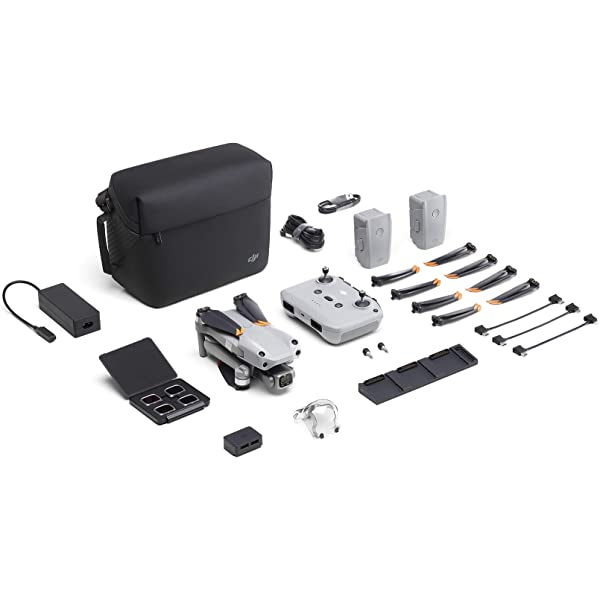 DJI Air 2S Fly More Combo with Smart Controller - Drone with 4K Camera, 5.4K Video, 1-Inch CMOS Sensor, 4 Directions of Obstacle Sensing