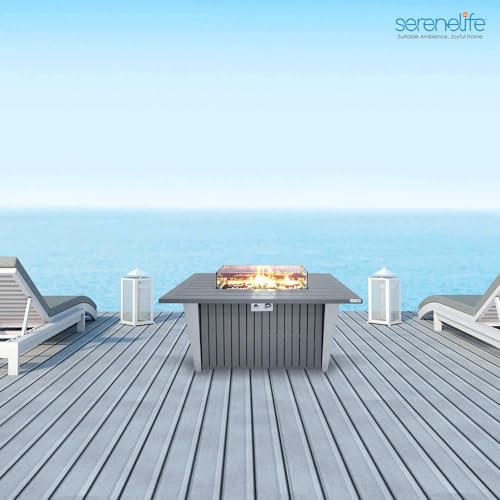 Outdoor Propane Fire Pit Table - CSA/ETL Certified Safe 50
