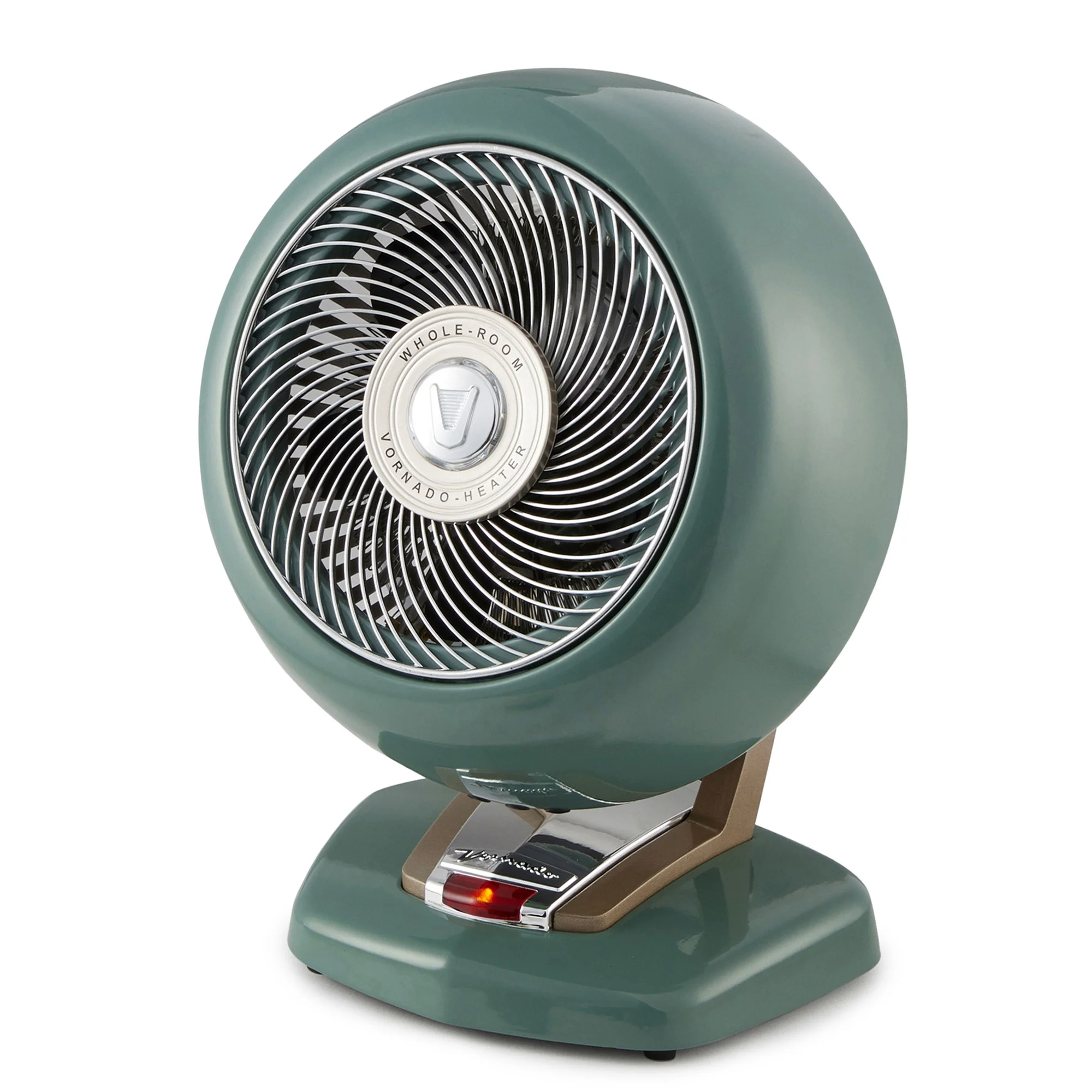 Vornado VHeat Whole Room Vintage Home Portable Electric Space Heater, Green