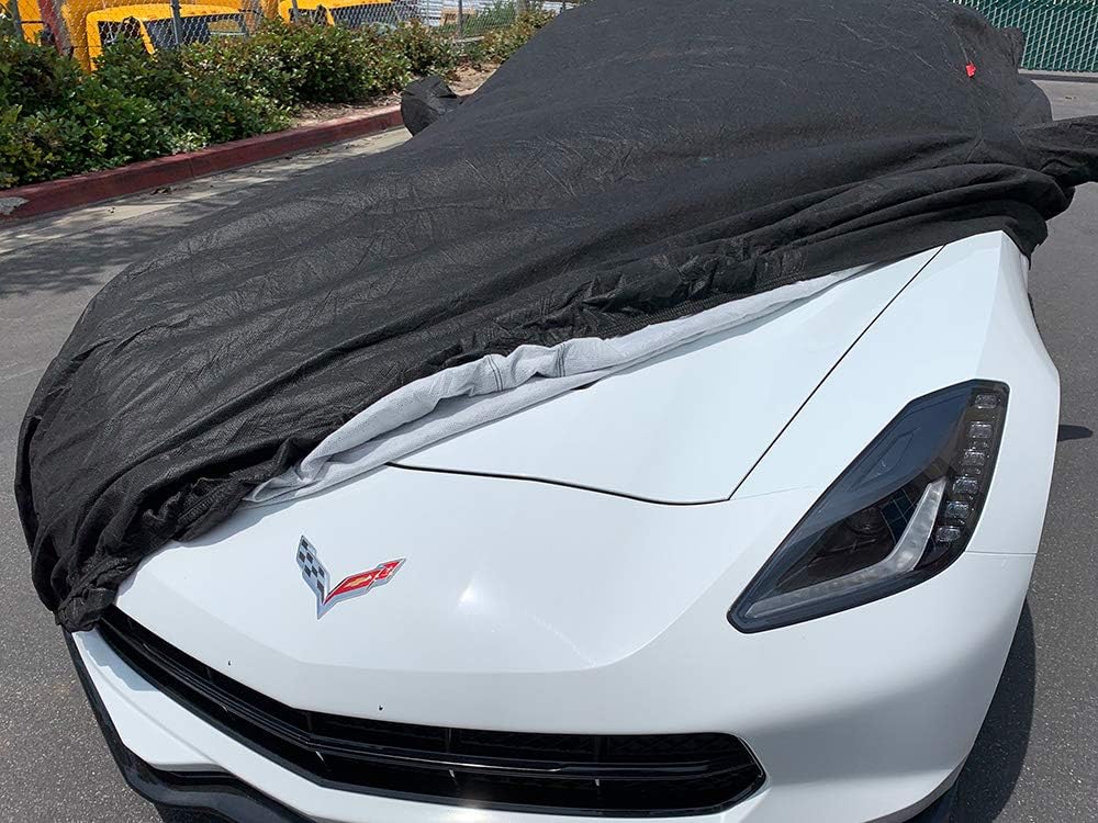 CarsCover Custom Fit C7 2014-2019 Chevy Corvette Stingray Car Cover for 5 Layer Ultrashield