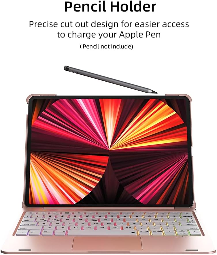 doqo Magnetic Keyboard Case for iPad Air 5th Generation(2022)/iPad Air 4th Generation(2020), iPad Pro 11 2018/2020/2021