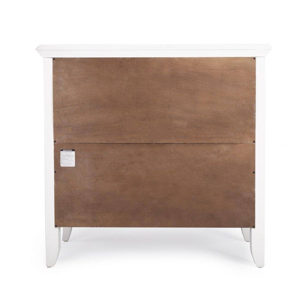 Newport Glossy White Low Bookcase (389557)