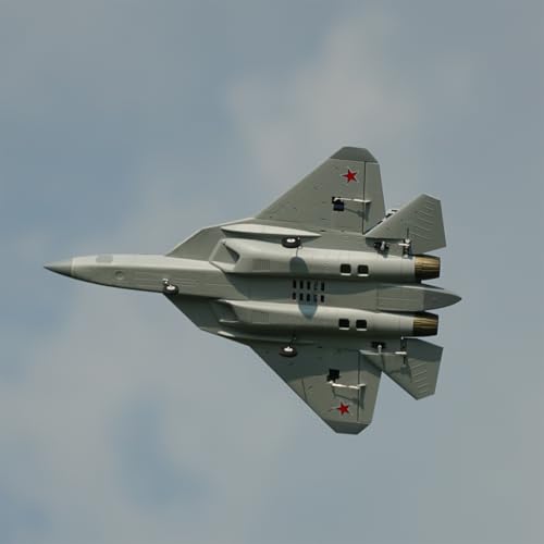SU-57 Twin 40mm EDF Jet PNP 4S RC Aircraft RC Fighter Jet (Transmitter, Receiver and Battery not Included)