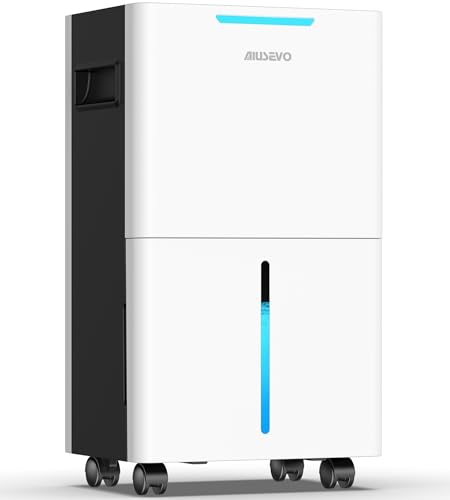 1500 Sq. ft Dehumidifier for Basement and Large Room, 21 Pints Dehumidifiers for Home with Drain Hose, Intelligent Humidity Control, 3 Modes