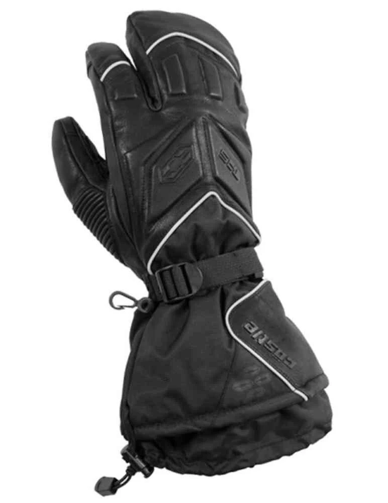 Castle x TRS 3 Finger Mitt Black M