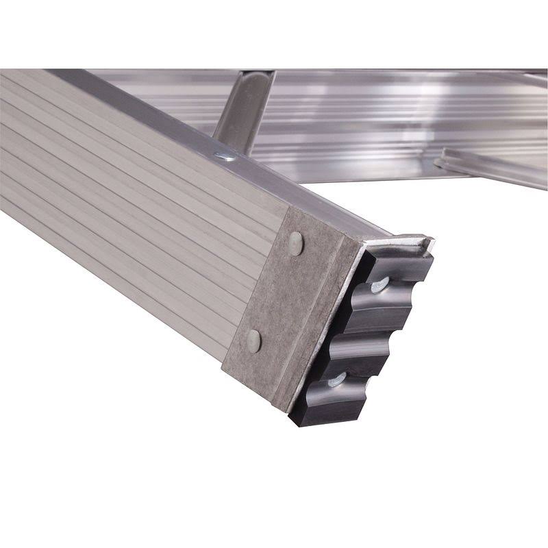 Werner 373 3 ft Aluminum Stepladder, 300 lb Capacity