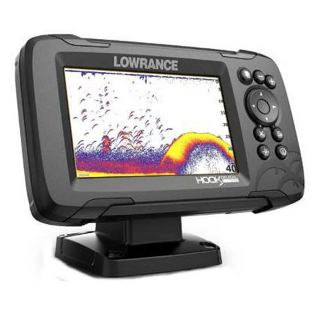 Lowrance Hook Reveal Fish finder Splitsht with Down scan Imaging without Mapping