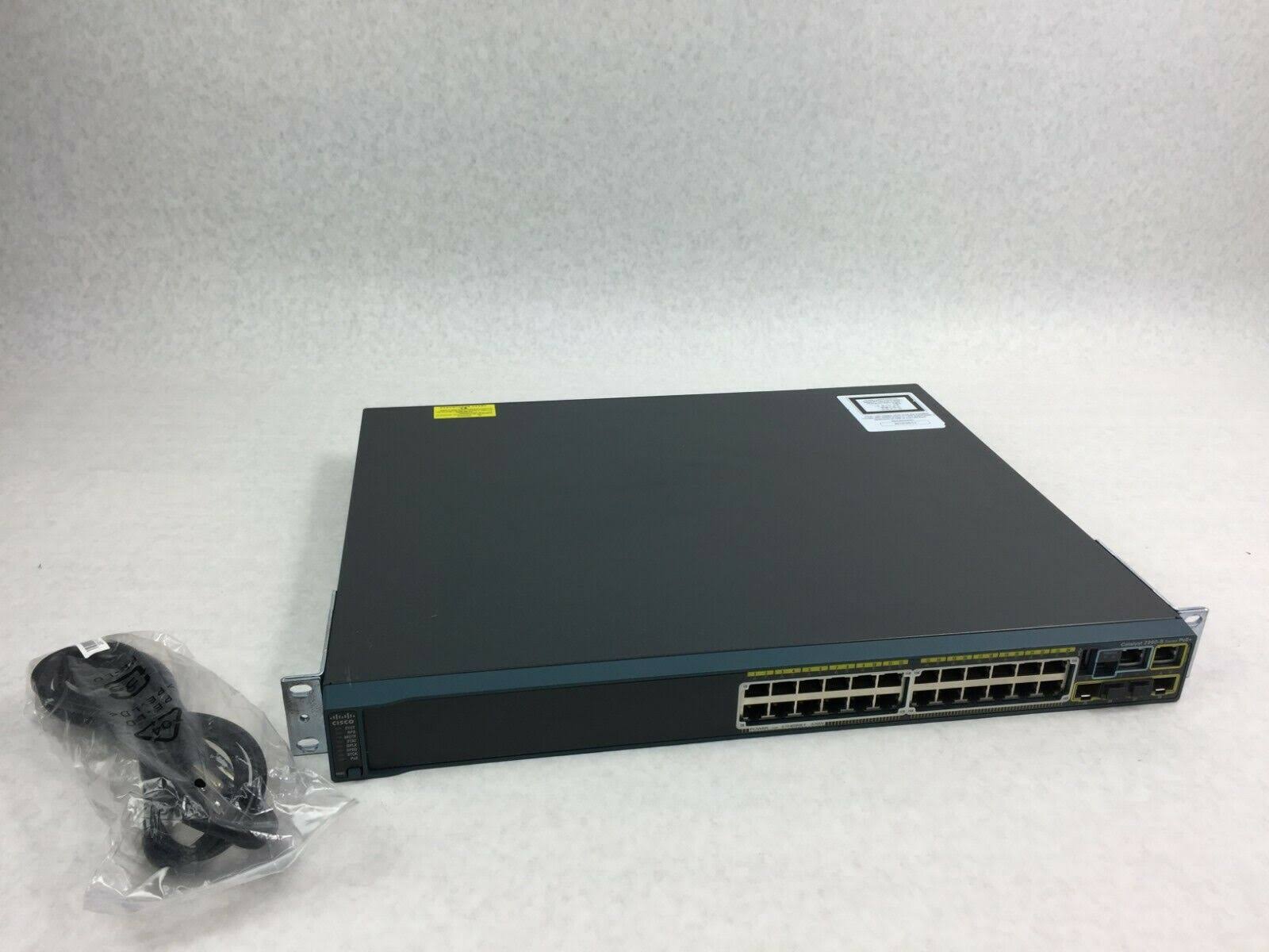 Cisco WS-C2960S-24PS-L Catalyst Stackable Ethernet Switch