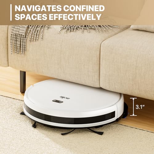 mollie Robot Vacuum and Mop Automatic Self-Charging Robotic Vacuum Cleaner - Smart Home Appliances