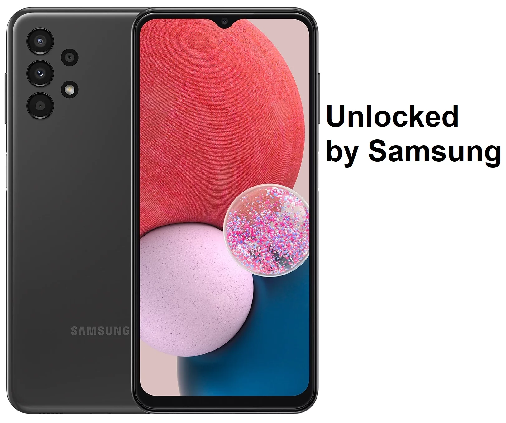 Samsung Galaxy A13 A135U 32GB GSM/CDMA Unlocked Android Smartphone (USA Variant)- Black