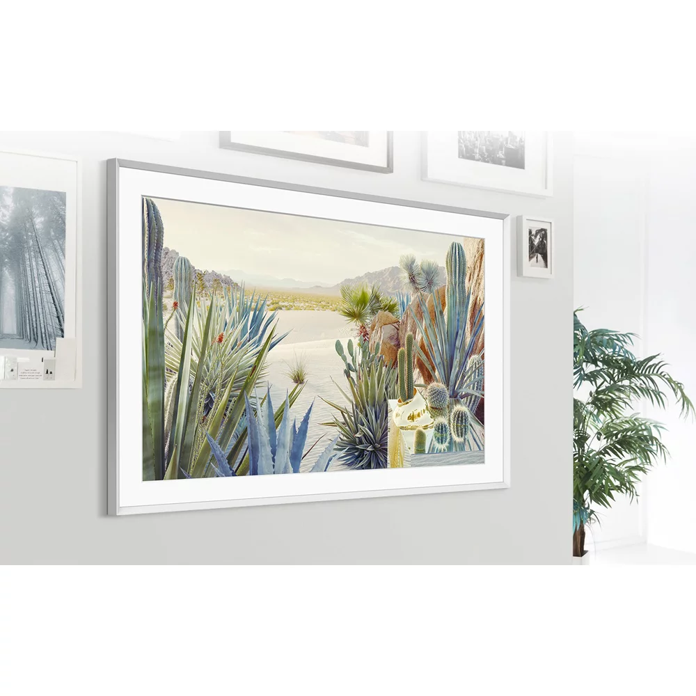 Open Box Samsung 55" Class QLED 4K LS03B Series The Frame Quantum HDR, Art Mode, Anti-Reflection Matte Display Screen, Slim Fit Wall Mount Included