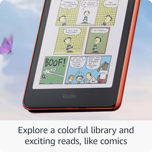 Amazon Kindle Colorsoft Kids (16 GB) &ndash; First Kindle for kids in color, with cover - Fantasy River