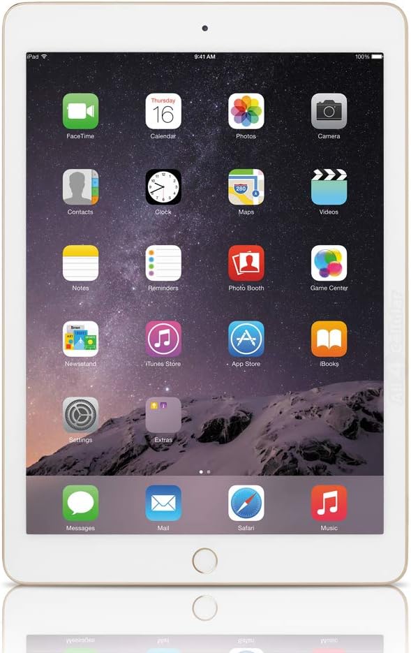 Apple iPad Air 2, 64 GB, Gold, (Renewed)