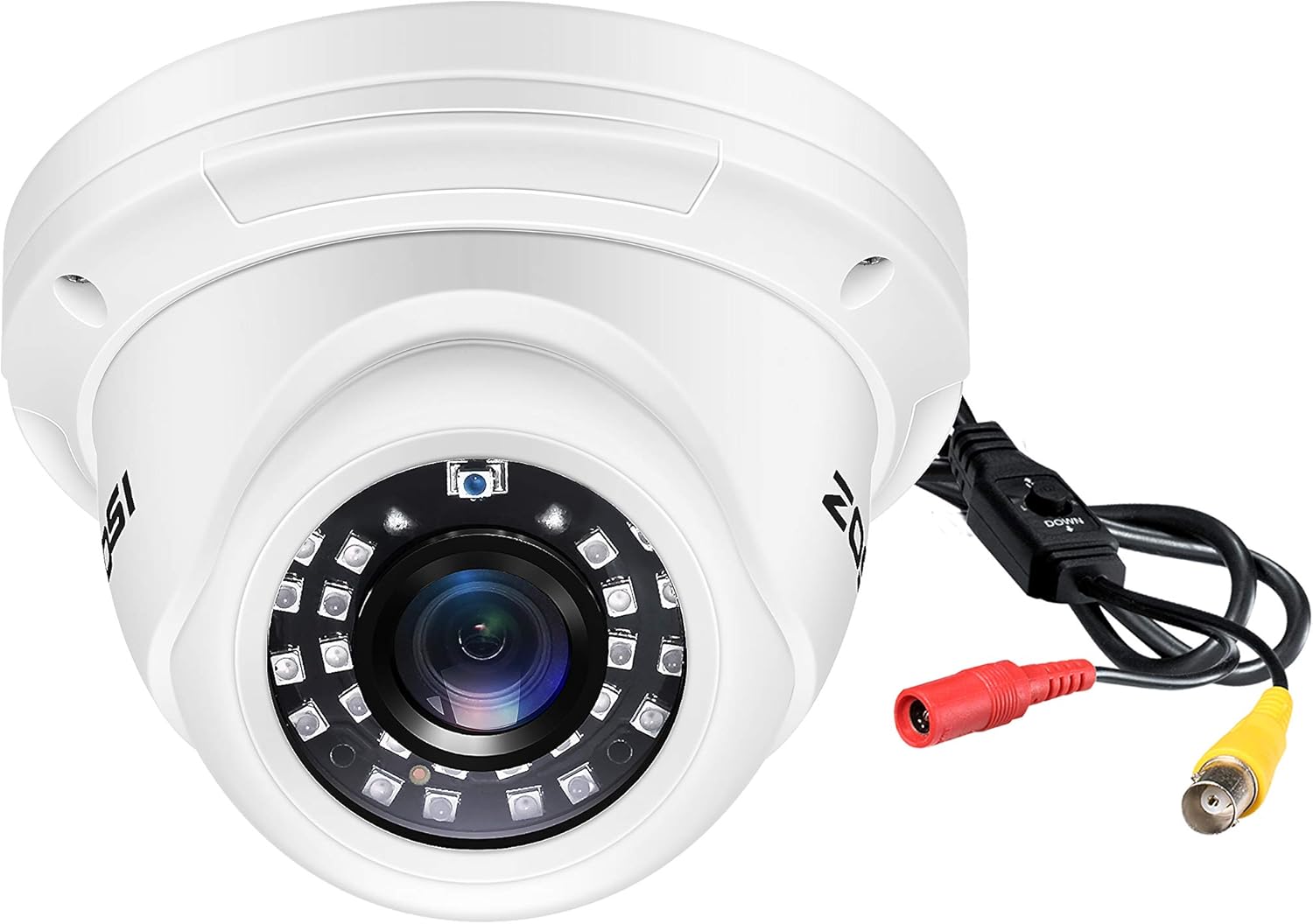 ZOSI Spotlight Wireless Security Camera System with Two Way Audio,2K H.265+ 8CH CCTV NVR with 1TB Hard Drive
