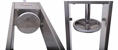 Hakka 15 lb/7 L Sausage Stuffer 2 Speed Stainless Steel Vertical Sausage Maker