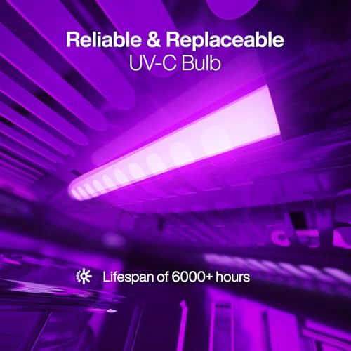 UV Light Sanitizer | UV Box Sanitizer | Conveniently Sanitizes in Minutes | Large Capacity | No Cleaning Required | Touch Control