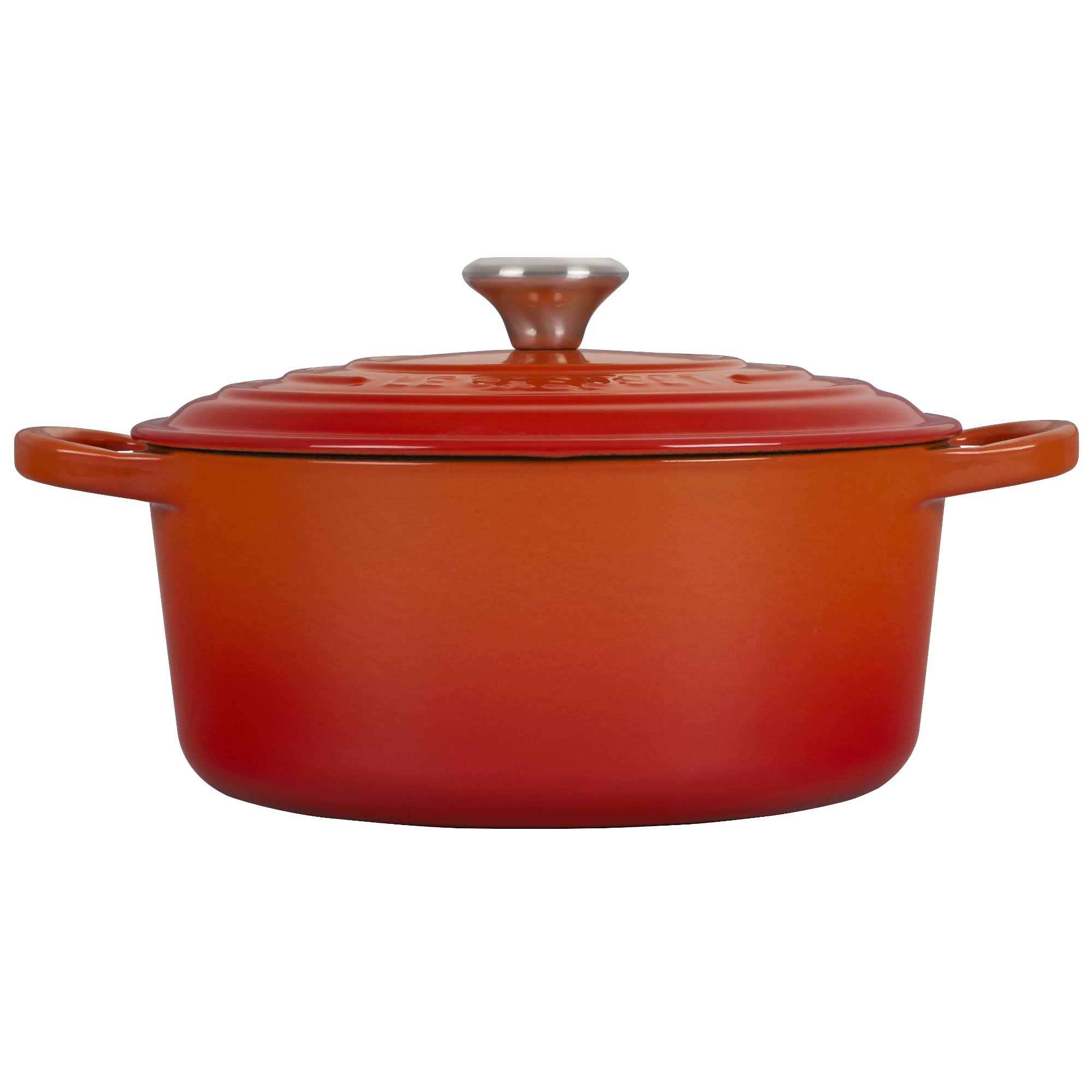 Le Creuset Signature Cast Iron 3.5-Quart Flame Round Dutch Oven