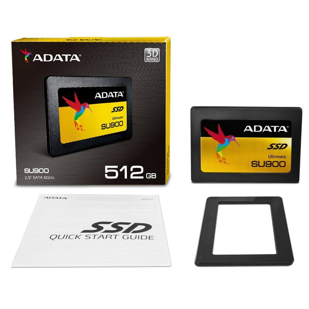 ADATA Ultimate 512 GB Internal SSD - 2.5x22 - SU900 - SATA 6Gb/s